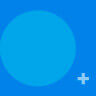 circulo color azul claro